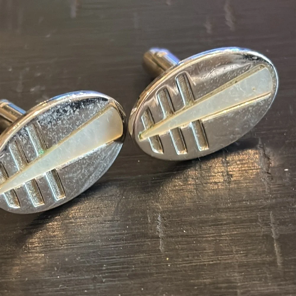 Silver and Gold Cufflinks Set Bundle Lot